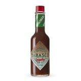 TABASCO Brand Chipotle Pepper Hot Sauce, Medium Heat, Glass Bottle, Smoky & Smooth, Great for Marinating or Grilling Meats, Chicken Burritos, & More