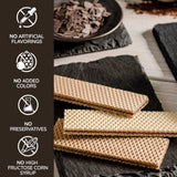 Loacker Premium Fondente Dark Noir Chocolate Wafers, Chocolate,Dark Chocolate , 5.29 Ounces