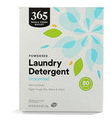 365 by Whole Foods Market, Powdered Laundry Detergent, Unscented, 80 HE Loads, 80 Ounce