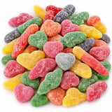 Assorted Fruit Jelly Candy Mix - 1 lb Bulk Jelly Candy Variety - Sour Jelly Worms, Dinosaur Jellies & Heart-Shaped Fruit Jellies - Firm Chewy Candy