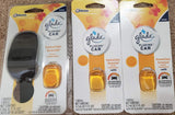 4 UNITS Glade plugins CAR air freshener Starter device + 3 Refills HAWAIIAN BREEZE3