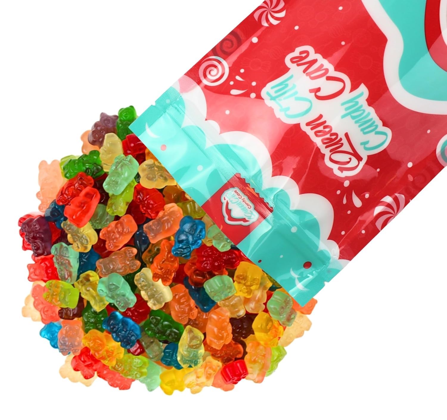 Assorted Flavored Gourmet Gummy Bear Mix - Mega Mix Fruity Gummy Bears Candy - Delicious Soft Textured Assortmet (2 Pound)