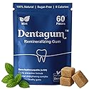 Dentagum Remineralizing Gum with Nano-Hydroxyapatite & Xylitol - SugarFree Chewing Gum for Enamel Repair, Cavity Protection & Receding Gums - 60