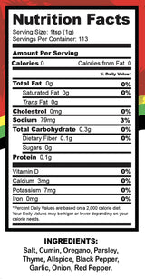Caribbean Kitchen Fish Seasoning (4 Oz) -100% All Natural Premium Ingredients | Healthy Premium Spice Blend for All Foods - Kosher, Low Sodium