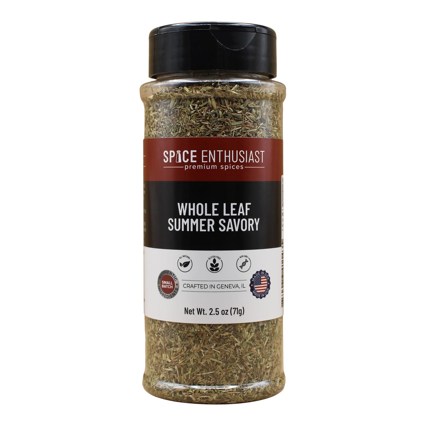 Spice Enthusiast Whole Leaf Summer Savory - 2.5 oz