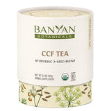 Banyan Botanicals CCF Tea (Cumin, Coriander, Fennel) - Organic Digestion Tea - Traditional Ayurvedic Detox For Supporting Digestion & Gentle Cleansing