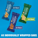 Sunbelt Bakery Fan Favorite Pack, 3 Flavor Chewy Granola Bar Variety Pack, 60 Piece Assortment