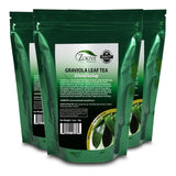 Zokiva Nutritionals - Graviola Soursop Tea 3-Pack 90 Leaf Tea Bags - Guanabana - Annona Muricata Leaves - A Natural Caffeine - Free Bioavailable