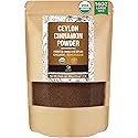 Soeos Organic Ceylon Cinnamon Powder, 16oz (454g), Premium Ground Cinnamon, Non-GMO, Gluten-Free, Freshly Packed