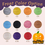 Personalized Halloween Basket Trick or Treat Bag Customized Name Custom Halloween Candy Buckets Gift for Boys Girls,Orange