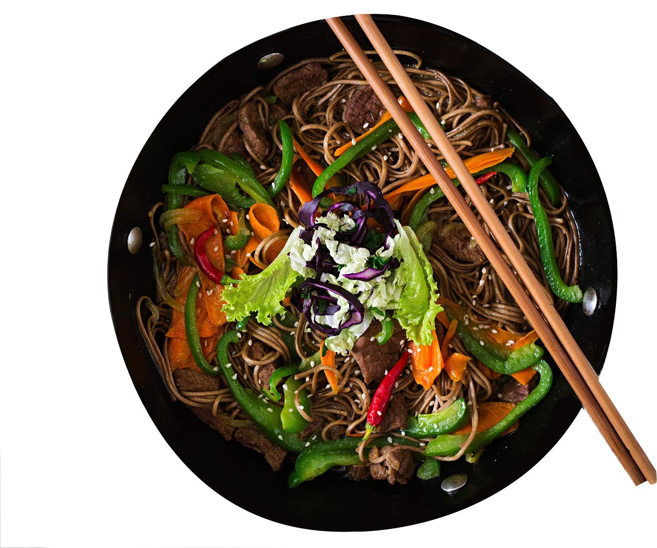 6-PACK King Soba Organic 100% Buckwheat Noodles, Gluten Free- 3.3 Lbs, 3 paper-tied servings per 8.8oz package