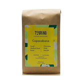 Touring Coffee Roasters Copacabana Brazilian Coffee Whole Beans Medium Dark Roast - 100% Arabica Single Origin, Chocolate, Nutty, Smooth, Natural Sun