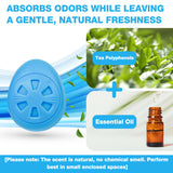 Air Jungles Shoe Deodorizer Balls 12 Ct, Fresh Linen Scent, Odor Remover Balls for Sneakers, Gym Bags, Lockers, and Drawers, Essential Oil Provides