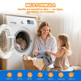 BellaLuce Laundry Detergent Sheets - Laundry Sheets, 400 Loads, Eco-Friendly, Plastic-Free, Fresh Linen Scent, Space Saving, Fast Dissolve
