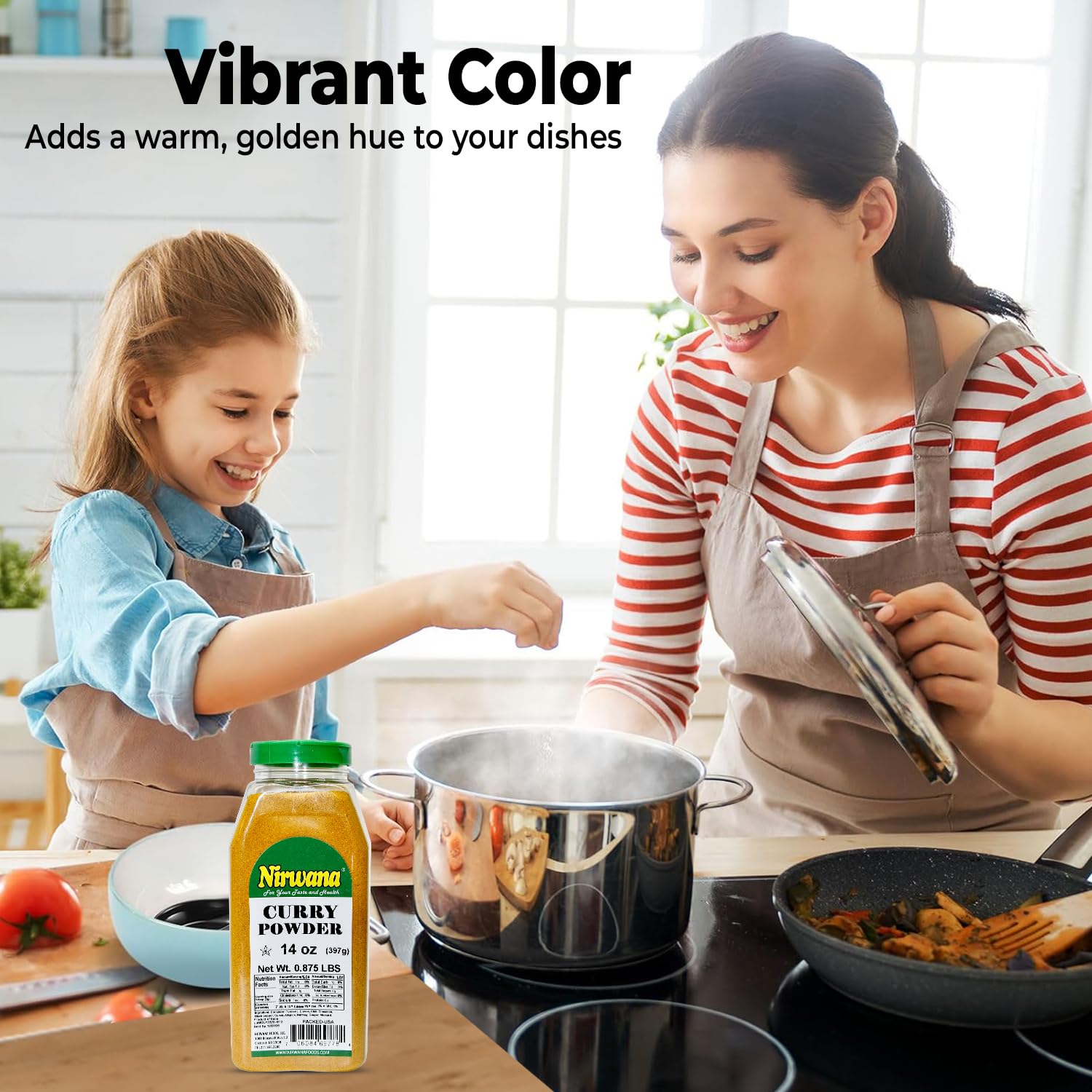 Premium Curry Powder - Gluten-Free, Vegan, and Non-GMO - Perfect for Cooking with Chicken, Shrimp, Tofu, and Vegetables - Adds Flavor to Soups