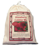 Strawberry Cobbler Mix, 9oz Cloth Gift Bag