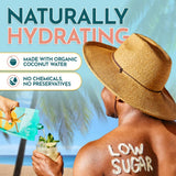 TROPLESS Healthy Mojito Mix, No Sugar Added, Plant-Based Sweeteners, 5 Organic Ingredients, Powered with Hydrating Coconut Water and Electrolytes