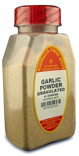 Marshall’s Creek Spices Granulated Powder Seasoning, New Size, Garlic, 10 Ounce
