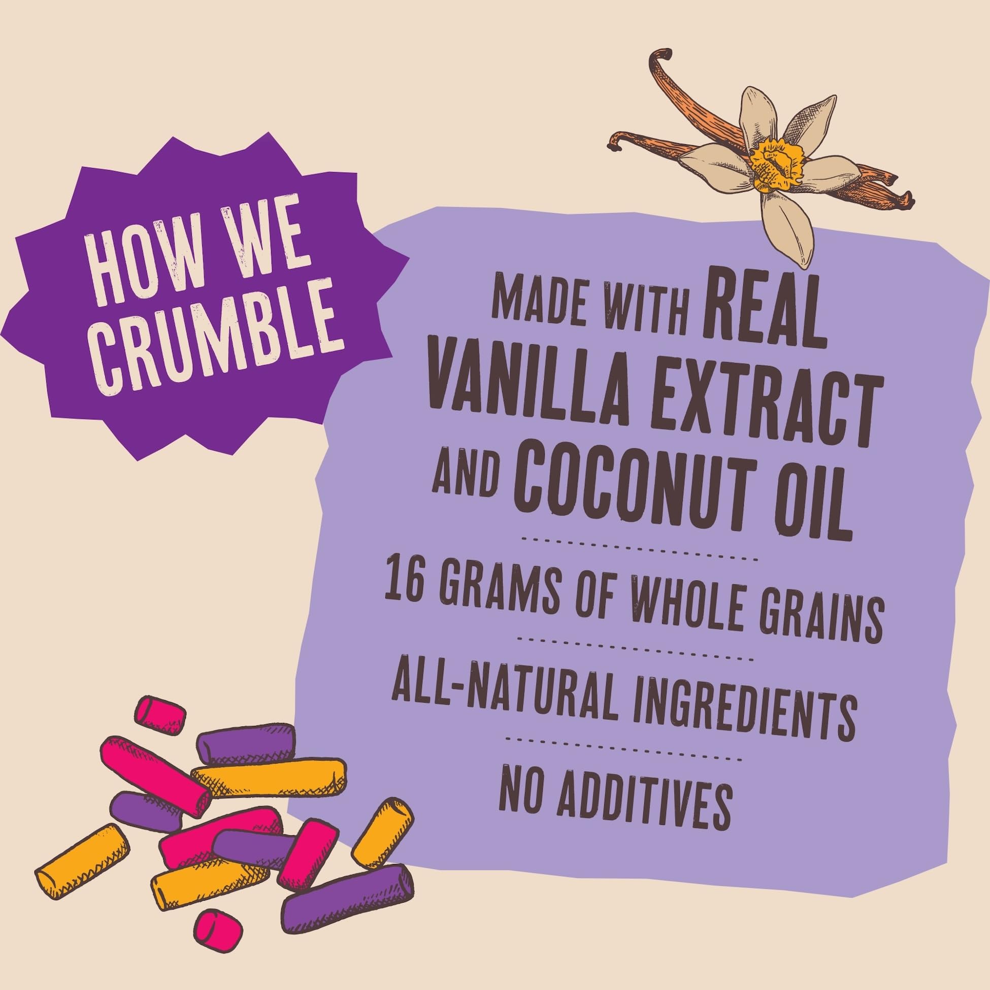 Uncle Crumbles, Granola Sugar Cookie, 11 Ounce