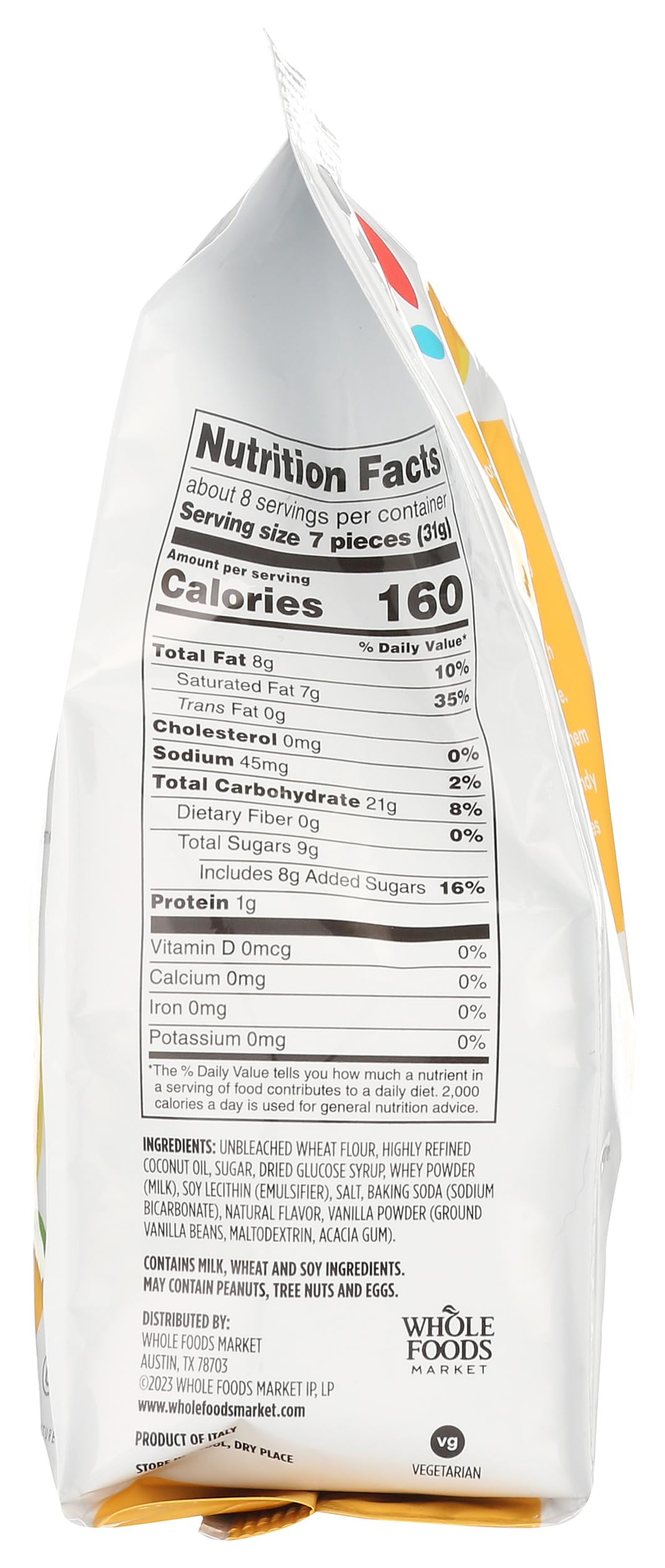 365 By Whole Foods Market Lemon Wafer Bites, 8.8 Oz