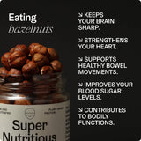 Cravers 100% Hazlenut Butter Spread, All Natural Keto Snack, Low Carb, Sugar Free, Gluten Free, Paleo, Vegan, Kosher, Non-GMO & High Protein, Hazelnut