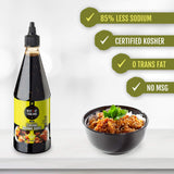 Best of Thailand Sesame Teriyaki Soy Sauce Lite | 2 Bottles of 23.63oz Low-Sodium Authentic Asian-Brewed Marinade, Glaze, Salad Dressing & Dipping