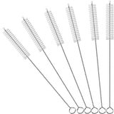 CIDYAUST Straw Cleaner Brush Extend 10-Inch, Straw Brush with PA6 Nylon Bristles and Flexible Wire for Baby Bottles, Sippy Cups, Reusable Straws