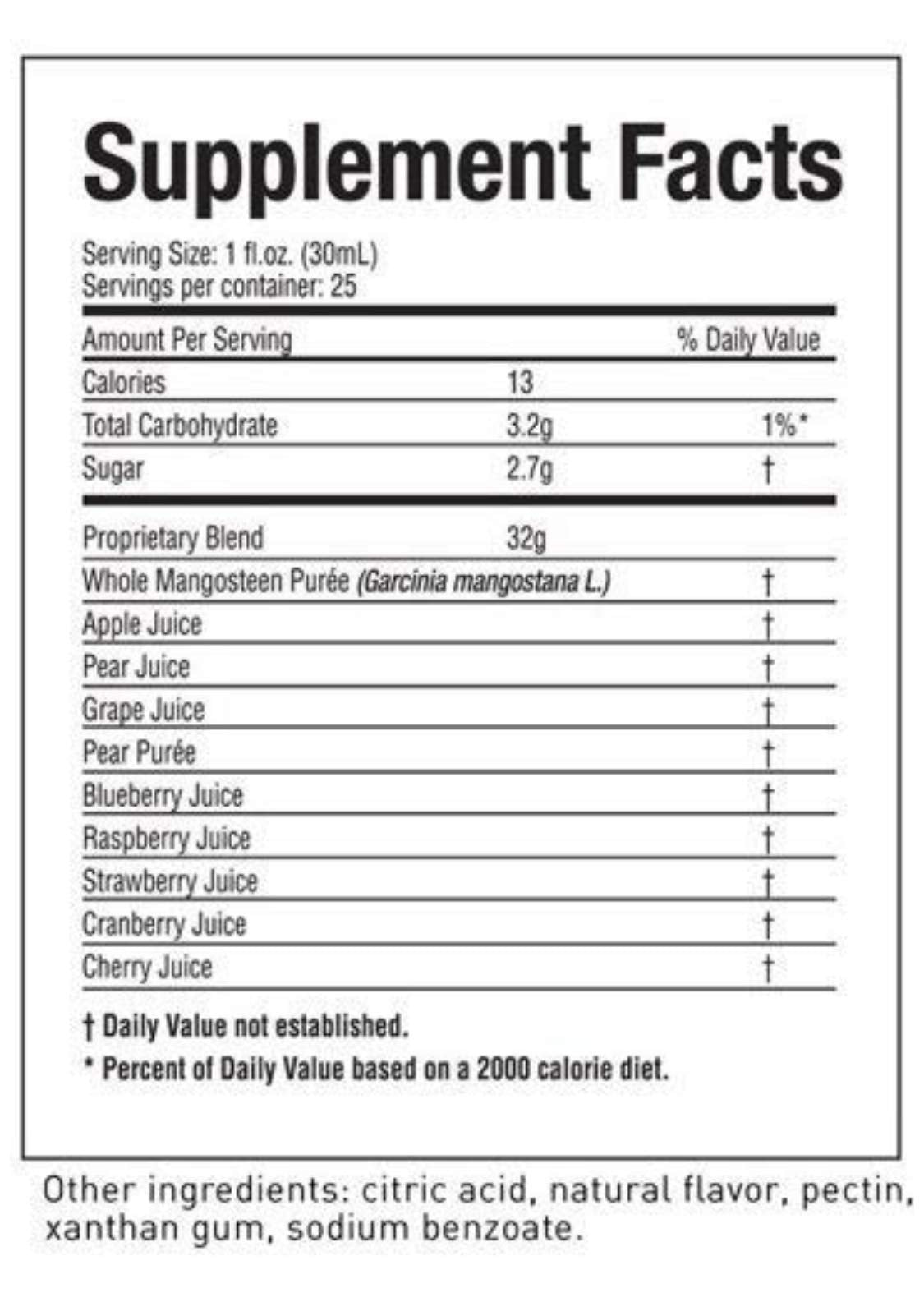 Xango Juice (4 Bottles/1Case) Mangosteen