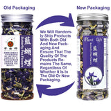 Plant Gift Dried Blue Butterfly Pea Flowers Tea, (Clitoria Ternatea) Edible Flowers, Dragon Pea Flower, Butterflies Tea Recipes Food Coloring