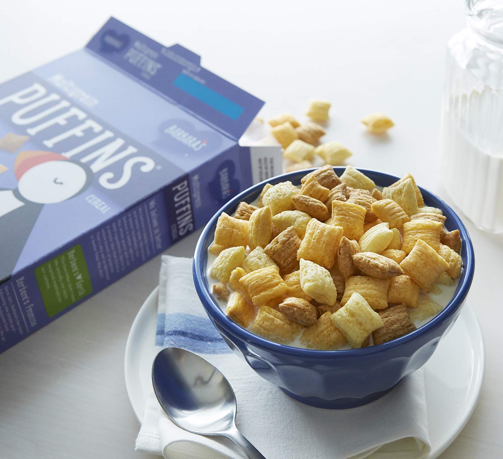 Barbara's Puffins Multigrain Cereal, Gluten Free, Non-GMO, 10 Oz Box