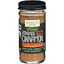 Frontier Organic Ground Vietnamese Cinnamon, 1.31 Ounce Bottle, Premium Quality Cinnamon, Full Balanced Spicy Flavor, Kosher