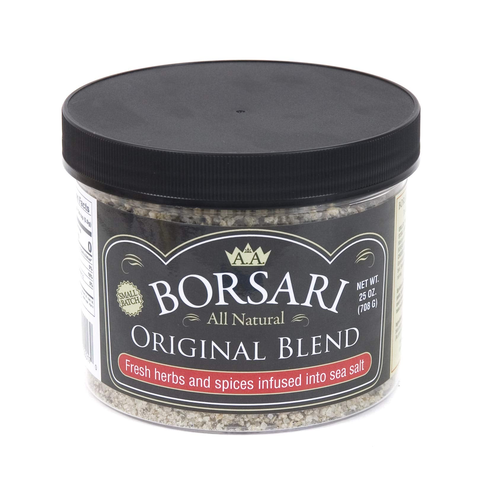 Borsari Original Seasoning Salt - Seasoned Salt Blend - Gourmet Seasonings With Herbs and Spices - All Natural Seasoning Blend for Cooking (Original