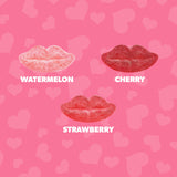 Jelly Belly Valentine Sour Pucker Lips 2.8 oz Grab & Go® Bag