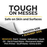 Grime Boss Heavy Duty Surface and Hand Wipes (4x60ct) | Wet Wipe Remove Paint, Oil, Grease, Adhesives, Mud, Dirt | Shop Rag Replace Cleaners like