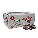 Cherry Bay Orchards Dark Chocolate Covered Cherries (3 lb Bulk Box) - Natural Dried Tart Montmorency Cherries - 100% Domestic, Grower Owned