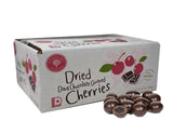 Cherry Bay Orchards Dark Chocolate Covered Cherries (3 lb Bulk Box) - Natural Dried Tart Montmorency Cherries - 100% Domestic, Grower Owned