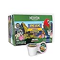 Magnum Exotics Coffee Peak Peru Blend - Dark Roast, 100% Arabica Coffee Pods, Fast Single Serve K Cups, Capsule Pods Compatible with Keurig - 12 Count