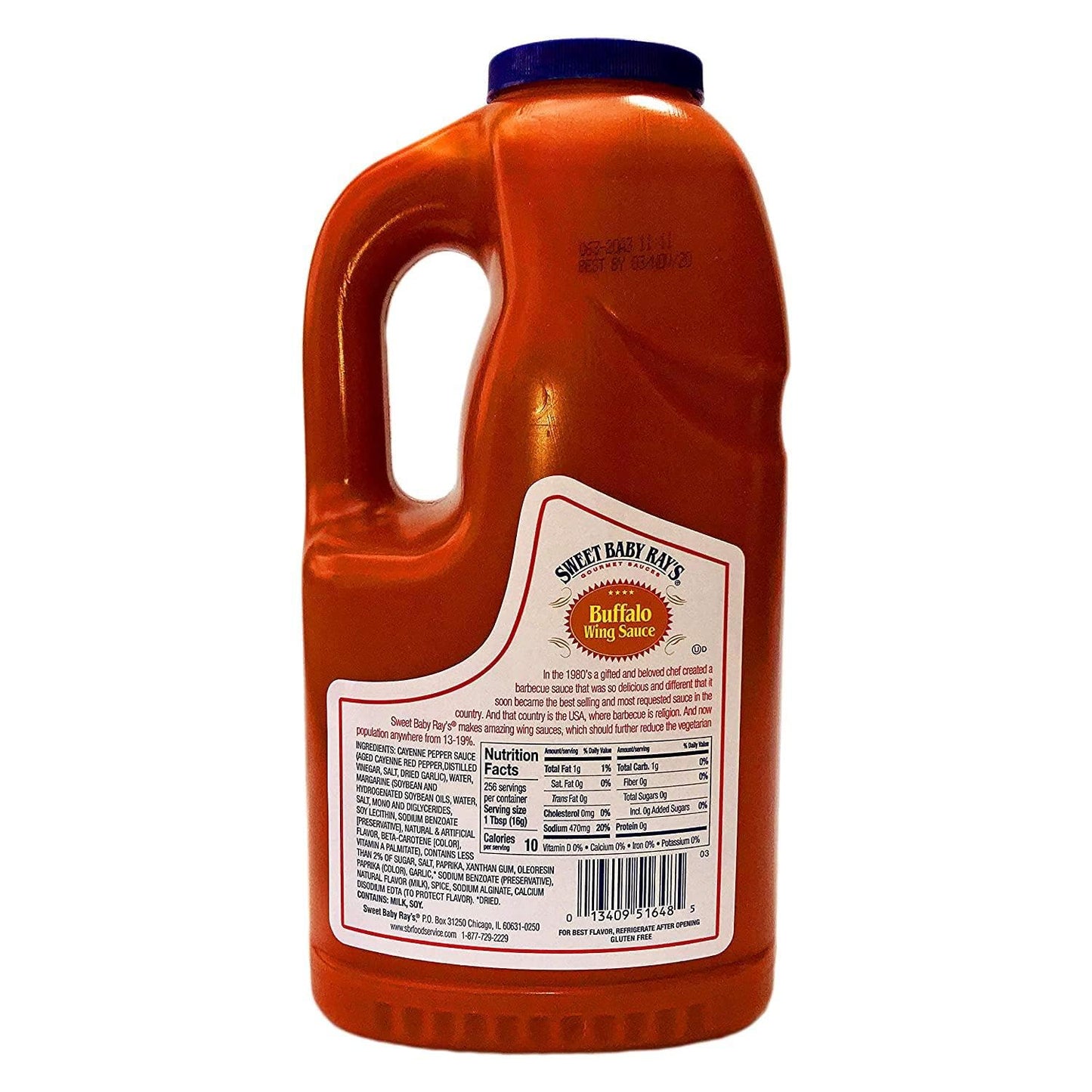 Sweet Baby Ray's Buffalo Wing Sauce | Gluten Free | Kosher | 1 Gallon