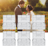 QANYEGN 12PCS Hollow Out Candy Box, Chocolate Gift Treat Boxes, Wedding Container Case for Wedding, Parties Use(Large-Sier)
