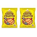 Peanut-Shaped Marshmallow Candy, Soft Chewy Texture, Fat-Free Sweet Confection, Individually Bagged Candy, 6 oz Bags (Pack of 2)