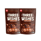 Three Wishes Granola - 13g of Protein & 4g of Sugar - Healthy Breakfast & On-the-Go Snack - Vegan, Kosher, & Grain-Free (8 Ounce Boxes, Pack of 2)