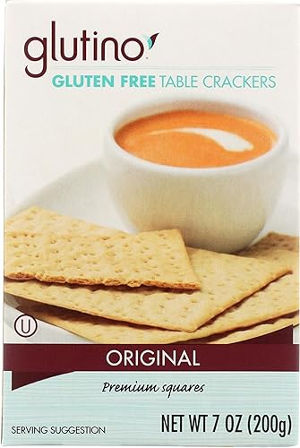 Glutino Gluten Free Crackers, Table, 7 Oz