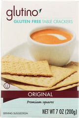 Glutino Gluten Free Crackers, Table, 7 Oz
