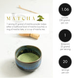 Harney & Sons Matcha Jobetsugi, 30 gram tin, Thin Grade Matcha, Powdered Green Tea for Japanese Tea Ceremony