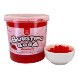 Bossen Bursting Boba Pure25 filled with a refreshing fruity liquid that creates a burst of flavor in your mouth Make in Taiwan 7.04 lb Each Pack (1