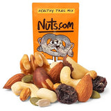 Nuts com Healthy Trail Mix - Nut Based Trail Mix with Dried Fruit, Raisins, Seeds & Mixed Nuts - Gluten Free Snack, Protein Energy Mix, Fruit Nut Mix