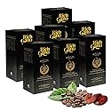 Rich gano Reishi Mushroom Coffee - (7 Boxes of 30 Sachets) Black Coffee with Ganoderma Extract - All Natural Vegan Friendly Instant Coffee Packets