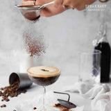 (ESPRESSO POWDER) SPEAKEASY GARNISH CO. ESPRESSO MARTINI POWDER - 4OZ JAR - PREMIUM COFFEE GARNISH FOR COCKTAILS, DESSERTS, BAKING & COFFEE DRINKS |