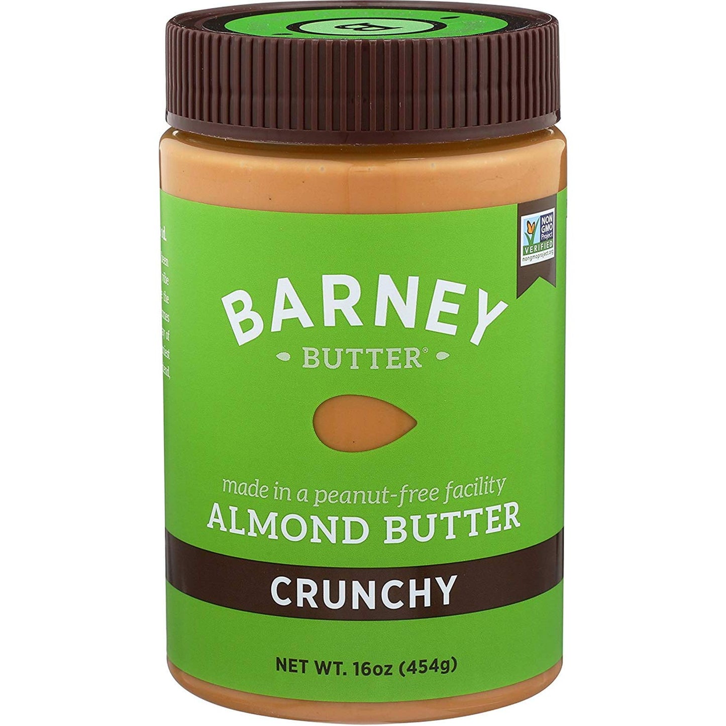 Barney Butter Almond Butter, Crunchy, 16 Ounce Jars (Pack of 3)