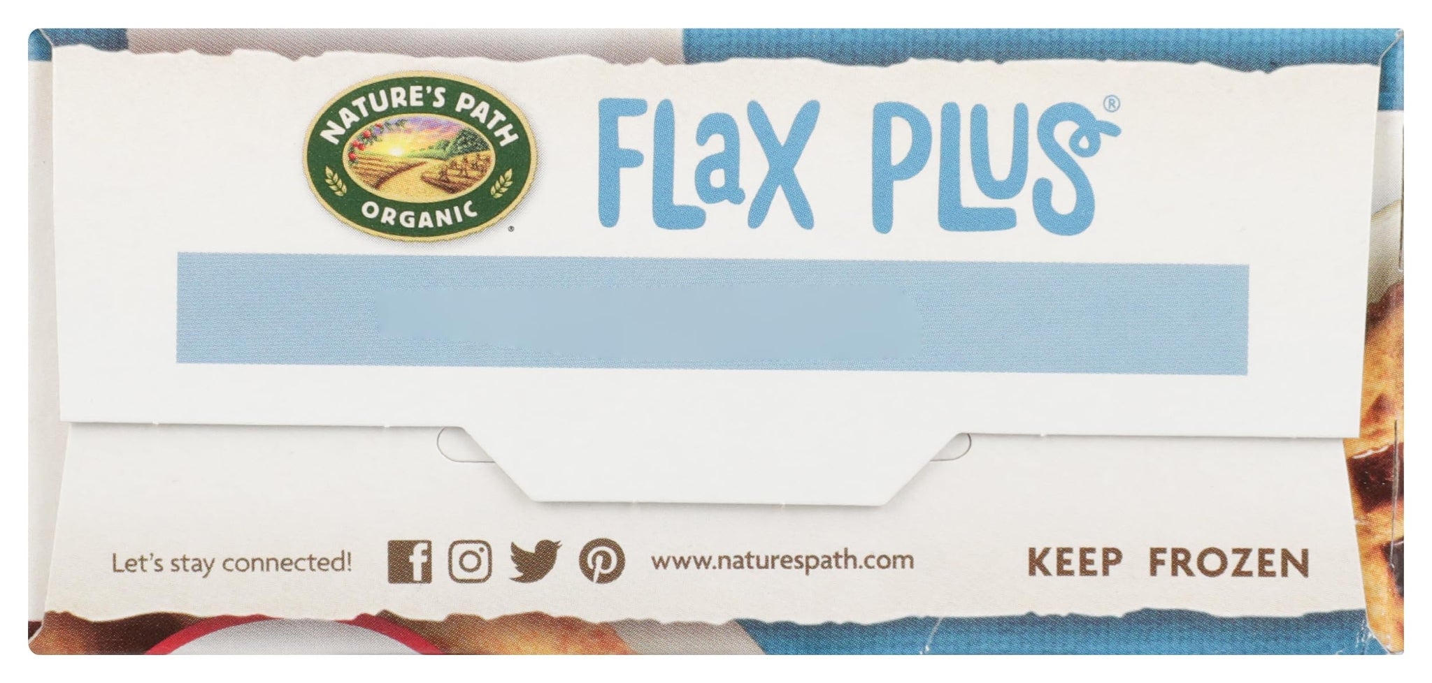 Nature's Path Waffle Flax Plus, 7.4 oz (Frozen)